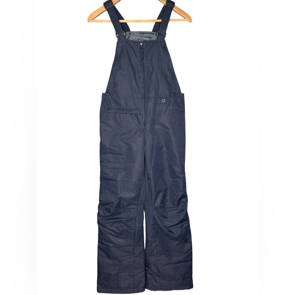 Arctix Navy Kids Insulated Snow Bibs Overalls Medium 10-12